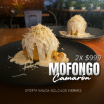 🦐 Especial de Viernes: 2 Mofongos de Camarón por RD$999